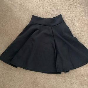 Black Skater Skirt